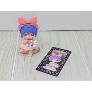 Rolife Suri Enchanted Journey Unicorn Elf Figure Pink Bow Anime Cloud W/ Card
